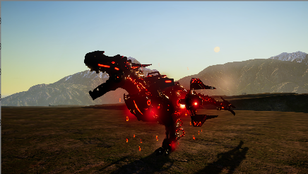 恐龙怪兽巢穴机械霸王龙-肉食顶级掠食者